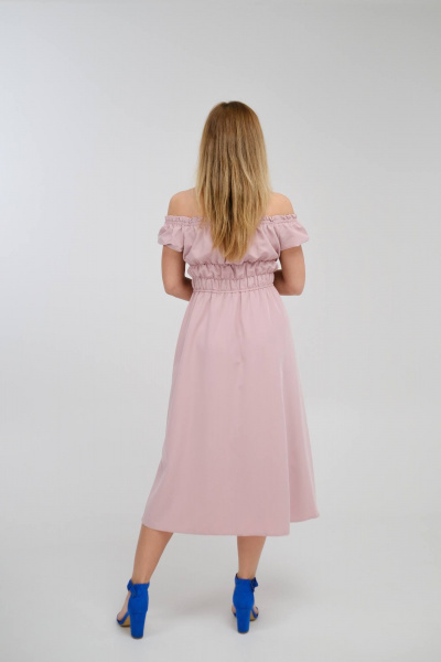 Платье AURA of the day 3090 бледно-розовый - фото 3