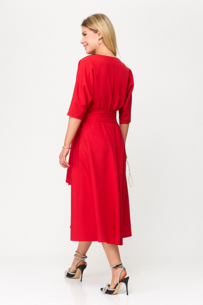 Платье T&N 7488 красный - фото 6