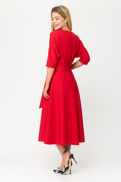 Платье T&N 7488 красный - фото 5