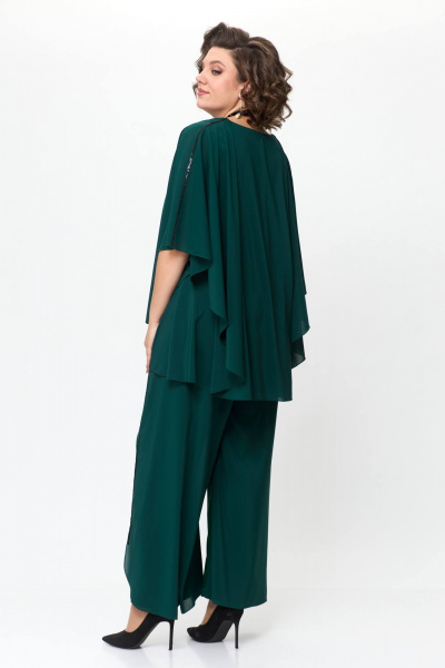 Блуза, брюки Solomeya Lux 960 зеленый - фото 7