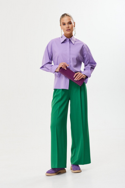 Блуза, брюки, жакет Твой имидж 1760 - фото 2