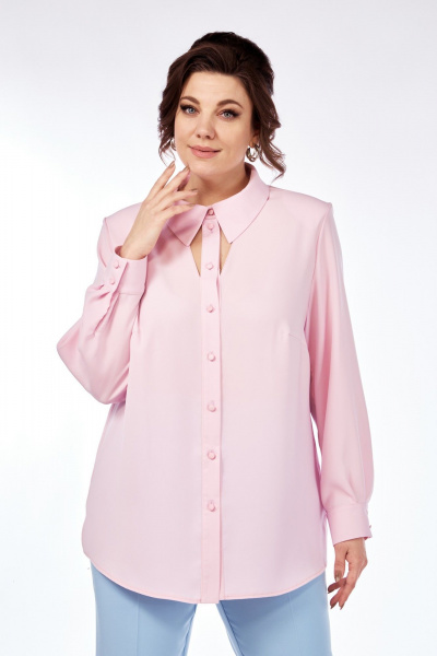 Блуза Элль-стиль 2276а нежно-розовый - фото 1