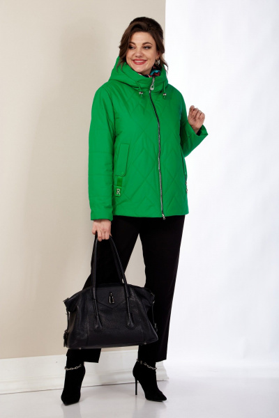 Куртка Shetti 2142 ярко-зеленый - фото 5