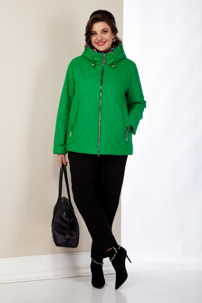 Куртка Shetti 2142 ярко-зеленый - фото 2
