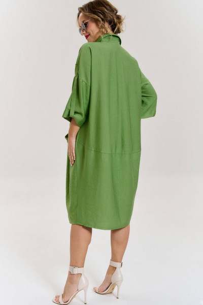 Платье SOVA 11181 зеленый - фото 6