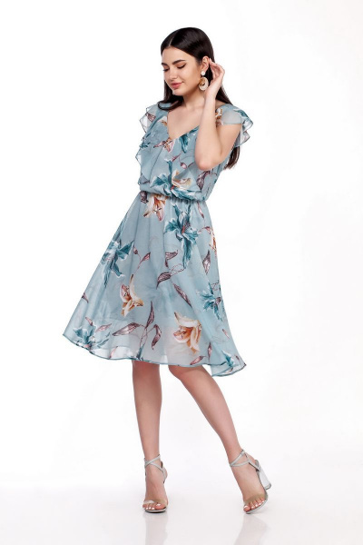 Платье LaKona 1279-1 голубая_лилия - фото 2