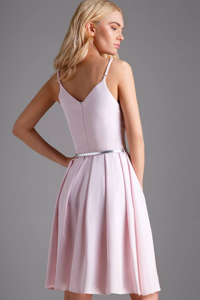 Платье LaVeLa L1619 розовый - фото 2