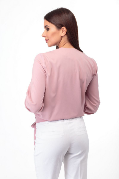 Блуза Anelli 829 розовый - фото 3