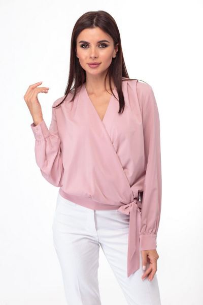 Блуза Anelli 829 розовый - фото 2