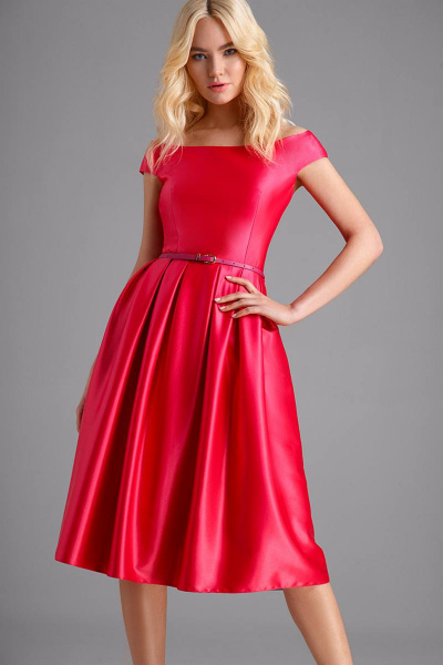 Платье LaVeLa L1801 розовый - фото 1