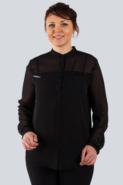 Блуза Zlata 4151 черный - фото 1