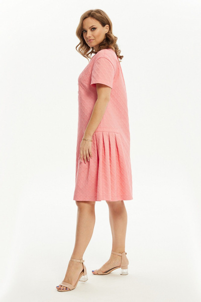 Платье Condra 10068 розовый - фото 7