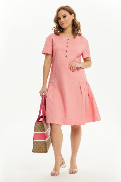 Платье Condra 10068 розовый - фото 1