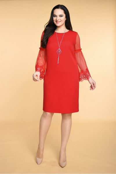 Платье Koketka i K 480 красный - фото 1