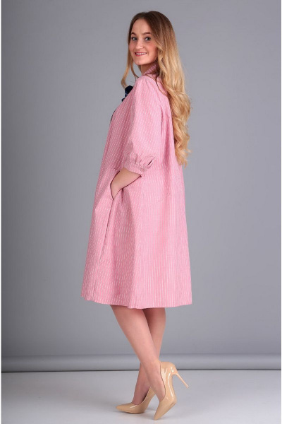 Платье Таир-Гранд 6545 розовый - фото 4