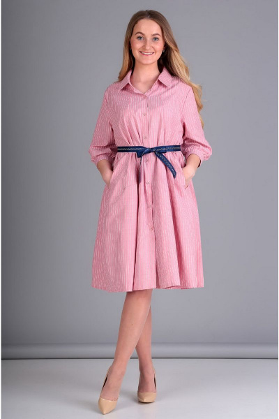 Платье Таир-Гранд 6545 розовый - фото 1