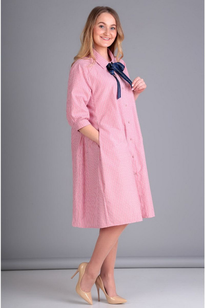 Платье Таир-Гранд 6545 розовый - фото 2