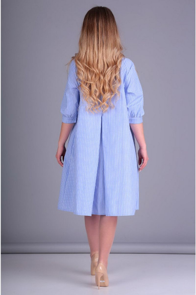 Платье Таир-Гранд 6545 голубой - фото 5