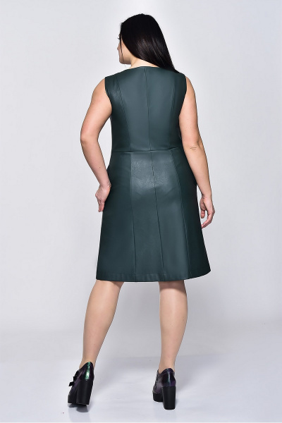 Платье GALEREJA 545 темно-зеленый - фото 2