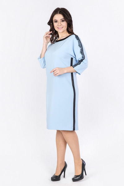 Платье Daloria 1398 голубой - фото 1