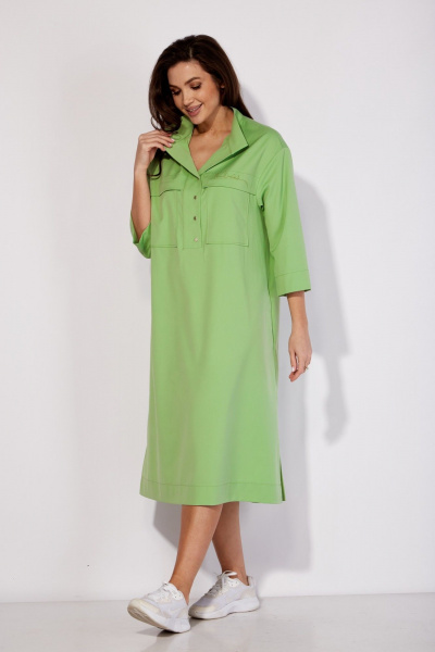 Платье TAiER 1267 зеленый - фото 12