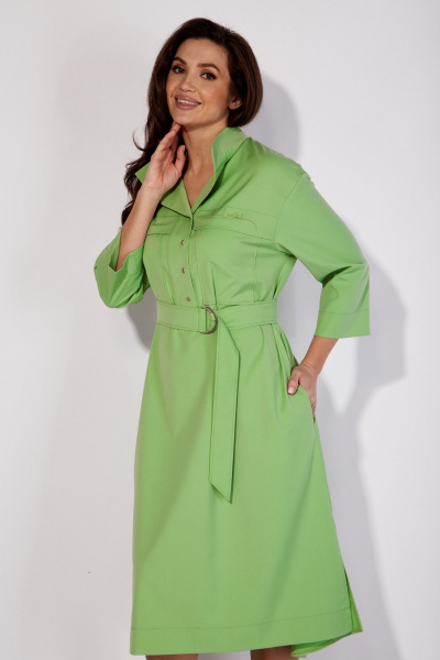 Платье TAiER 1267 зеленый - фото 5