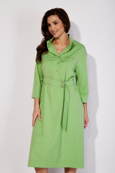 Платье TAiER 1267 зеленый - фото 4