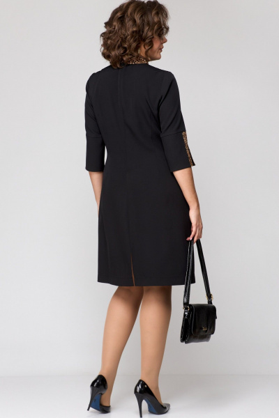 Платье EVA GRANT 7229 черный - фото 6