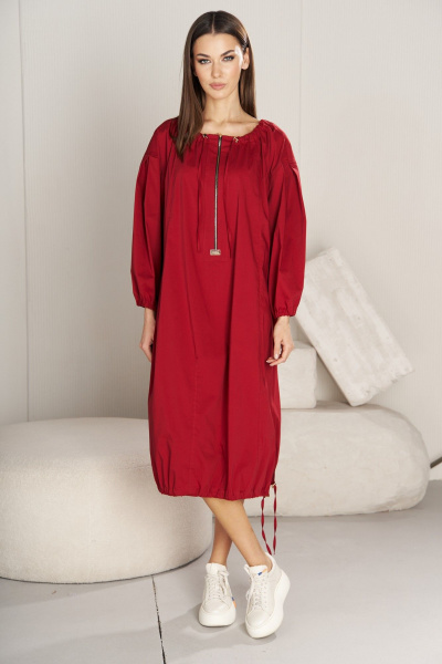 Платье Fantazia Mod 4708 красный - фото 6