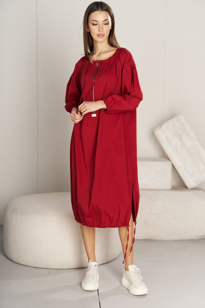 Платье Fantazia Mod 4708 красный - фото 1