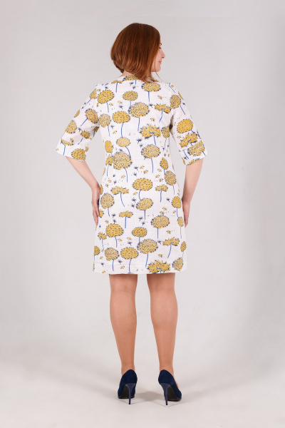 Платье Vita Comfort 17с2-421-0-0-16-130 горчица - фото 3