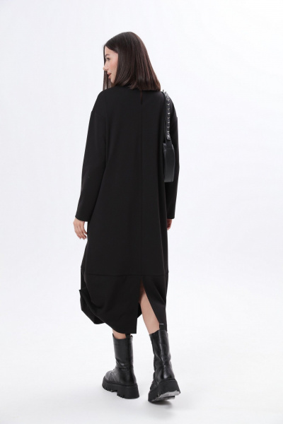 Куртка, платье LM М60 черная_кожа - фото 23