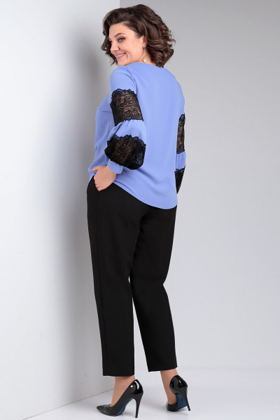 Блуза Таир-Гранд 62370 лаванда - фото 6