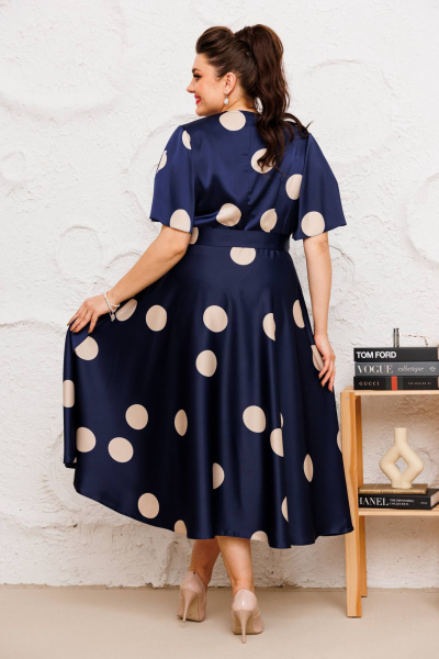 Платье Romanovich Style 1-2649 синий - фото 3