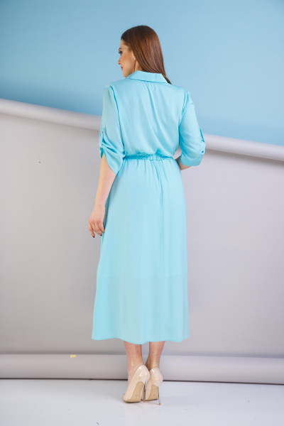 Платье Anastasia 180 голубой - фото 2