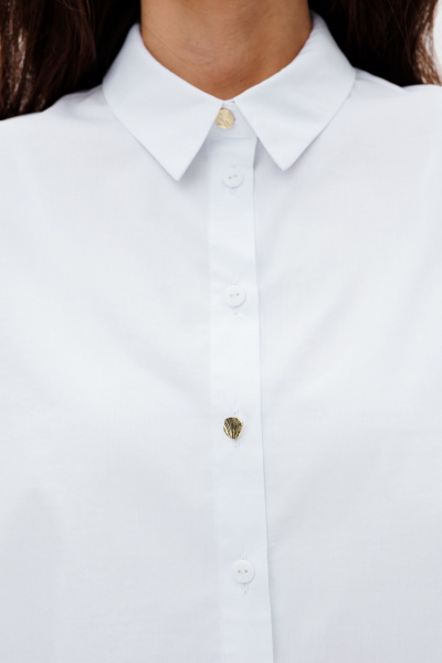 Блуза KOKOdea 4.20 белый - фото 3