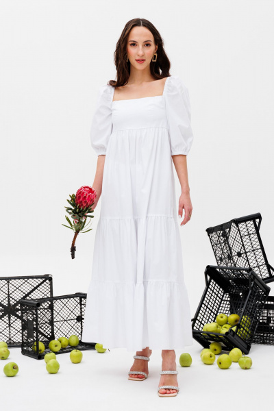 Платье KOKOdea 8.20 белый - фото 8