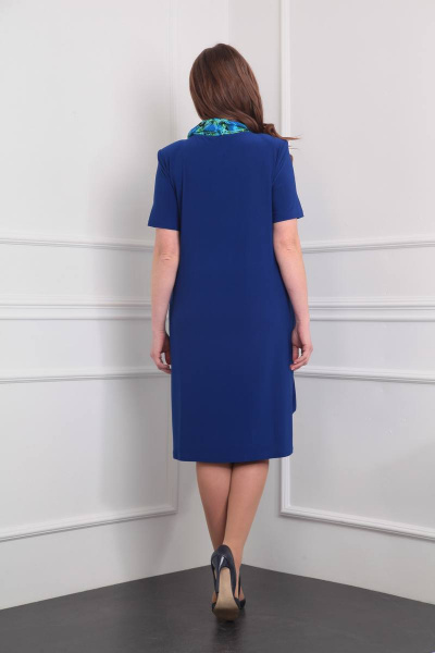 Платье Milana 622/2 темно-синий - фото 6