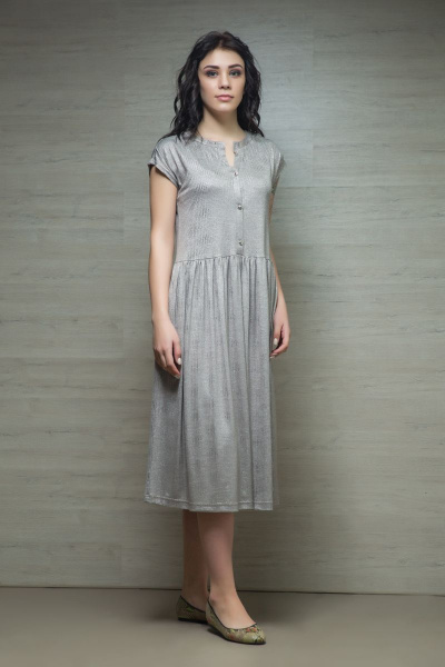 Платье Ivera 336 серый - фото 1