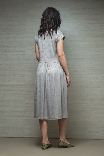 Платье Ivera 336 серый - фото 2