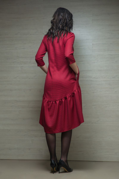 Платье Ivera 385 бордо - фото 3