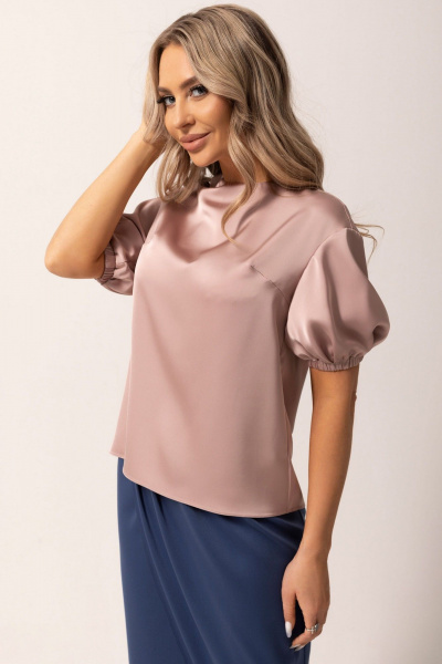 Блуза, юбка Golden Valley 6588 синий-розовый - фото 4