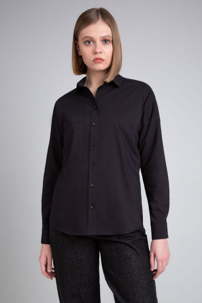 Рубашка IVARI 404/1 черный - фото 5