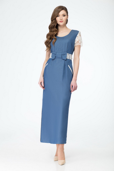 Платье Svetlana-Style 757 синий - фото 1