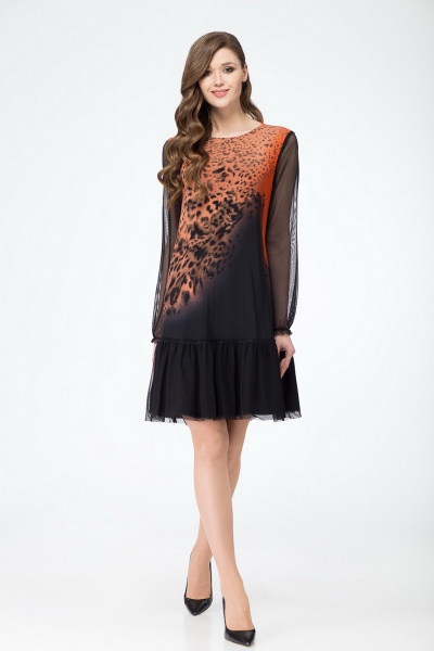 Платье Svetlana-Style 1054 оранж - фото 1