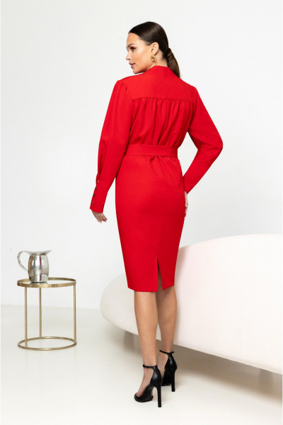 Платье Lissana 4884 красный - фото 3