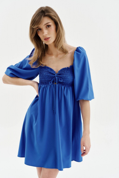 Платье SODA 733 синий - фото 1
