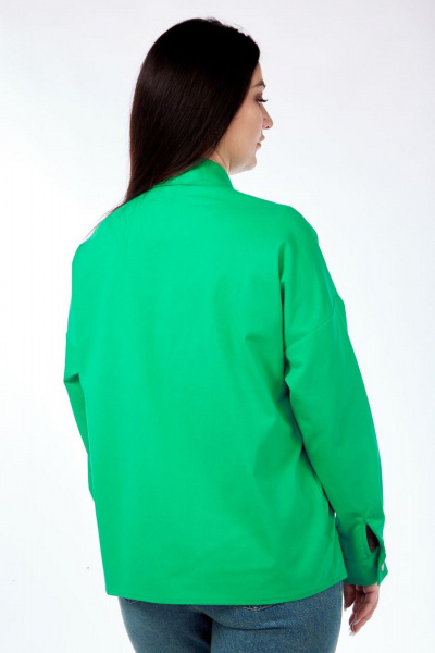 Рубашка Nati Brend 009 зеленый - фото 3