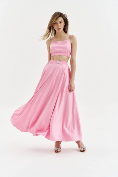 Топ, юбка SODA 3832 розовый - фото 1