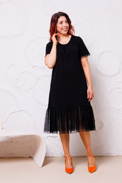 Жакет, платье Mubliz 150 черный - фото 7